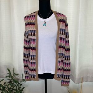 Talbots Cardigan Sweater Multi Small